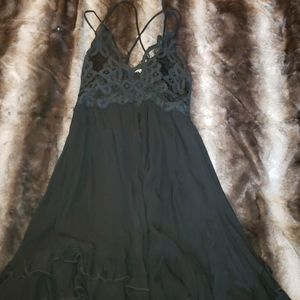 La Miel Crochet & Lace Dress